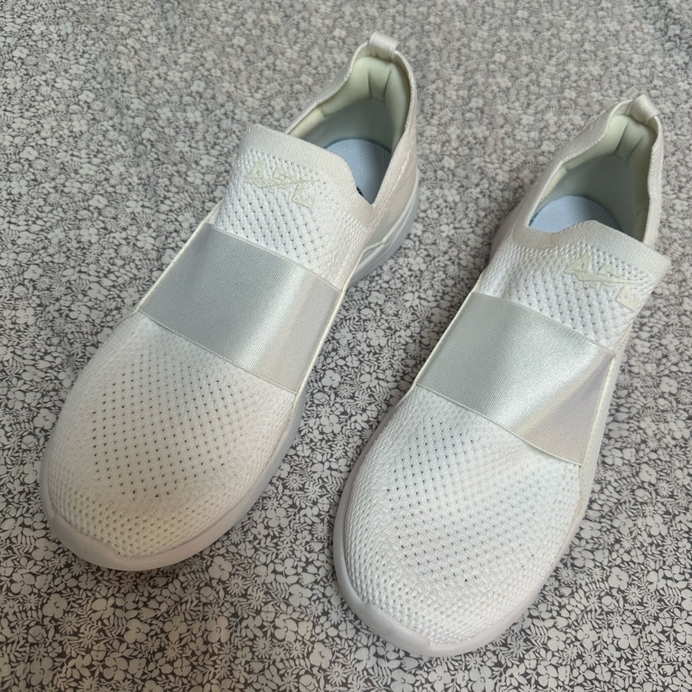 APL White Slip-On Sneakers